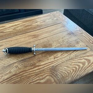 ZWILLING JA Henckels Professional Knife Sharpening Steel, Beehive Handle 10” Rod